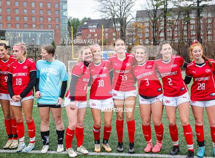 Thumbnail 2 in Masconomet Regional vs Duxbury (MIAA Division 2 Final) photogallery.