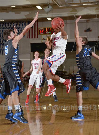 Thumbnail 1 in Rocklin vs. St. Ignatius (Father Barry Classic) photogallery.