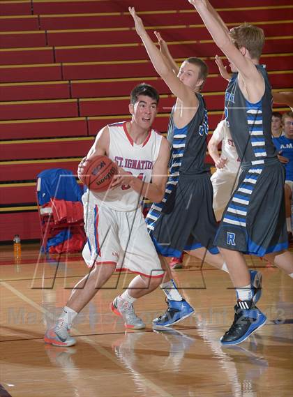 Thumbnail 2 in Rocklin vs. St. Ignatius (Father Barry Classic) photogallery.