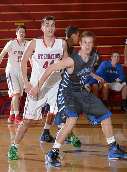 Thumbnail 3 in Rocklin vs. St. Ignatius (Father Barry Classic) photogallery.