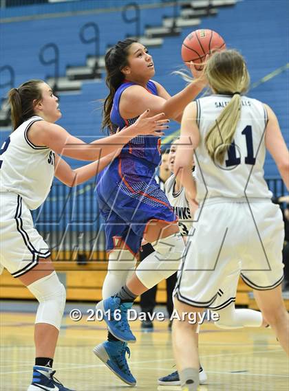 Thumbnail 2 in Salem Hills vs. Timpview (UHSAA 4A First Round) photogallery.