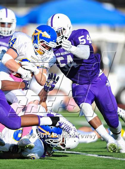 Thumbnail 1 in Mahopac @ New Rochelle (Section 1 Class AA Quarterfinal) photogallery.