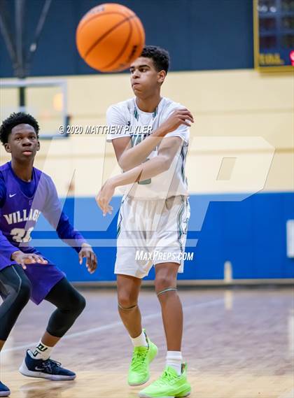 Thumbnail 3 in Durham Academy vs. Village Christian Academy (Phenom City of Oaks Classic) photogallery.
