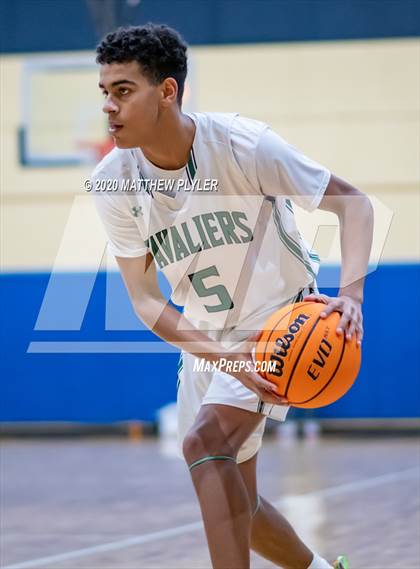 Thumbnail 3 in Durham Academy vs. Village Christian Academy (Phenom City of Oaks Classic) photogallery.