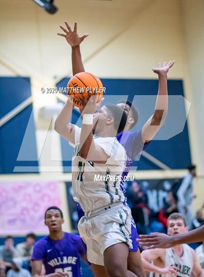 Thumbnail 2 in Durham Academy vs. Village Christian Academy (Phenom City of Oaks Classic) photogallery.