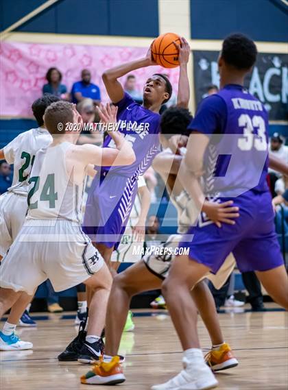 Thumbnail 3 in Durham Academy vs. Village Christian Academy (Phenom City of Oaks Classic) photogallery.