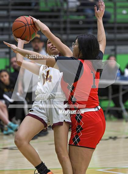 Thumbnail 3 in Monte Del Sol Charter @ Academy for Technology and The Classics (Ben Lujan Tournament at Pojoaque Valley) photogallery.