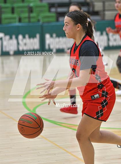 Thumbnail 1 in Monte Del Sol Charter @ Academy for Technology and The Classics (Ben Lujan Tournament at Pojoaque Valley) photogallery.