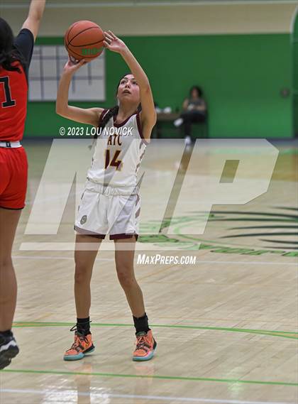 Thumbnail 2 in Monte Del Sol Charter @ Academy for Technology and The Classics (Ben Lujan Tournament at Pojoaque Valley) photogallery.