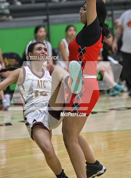 Thumbnail 2 in Monte Del Sol Charter @ Academy for Technology and The Classics (Ben Lujan Tournament at Pojoaque Valley) photogallery.