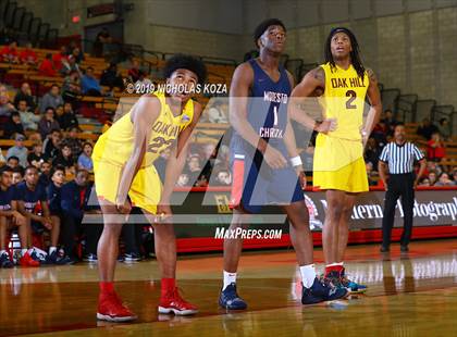 Thumbnail 3 in Modesto Christian vs. Oak Hill Academy (Nike Extravaganza) photogallery.