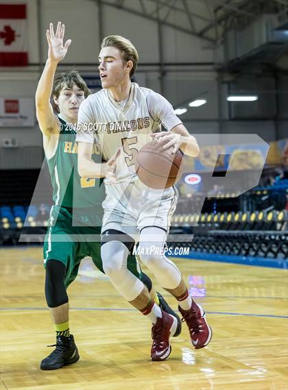 Thumbnail 3 in Scotts Valley vs Harbor (Santa Cruz Warriors Invitational Tournament) photogallery.