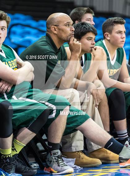 Thumbnail 3 in Scotts Valley vs Harbor (Santa Cruz Warriors Invitational Tournament) photogallery.