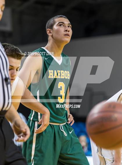 Thumbnail 2 in Scotts Valley vs Harbor (Santa Cruz Warriors Invitational Tournament) photogallery.