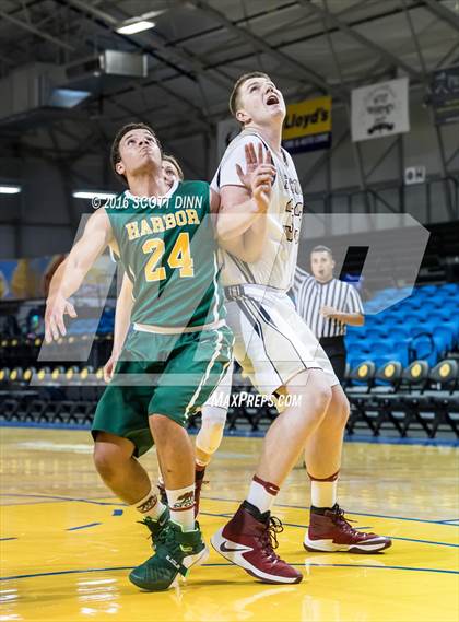 Thumbnail 3 in Scotts Valley vs Harbor (Santa Cruz Warriors Invitational Tournament) photogallery.