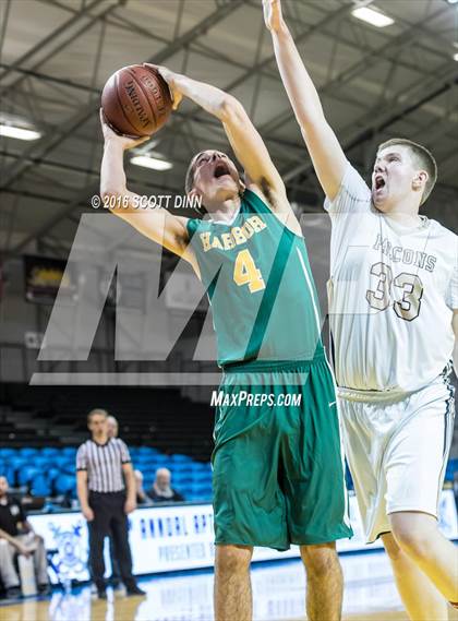 Thumbnail 1 in Scotts Valley vs Harbor (Santa Cruz Warriors Invitational Tournament) photogallery.