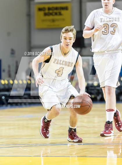 Thumbnail 2 in Scotts Valley vs Harbor (Santa Cruz Warriors Invitational Tournament) photogallery.