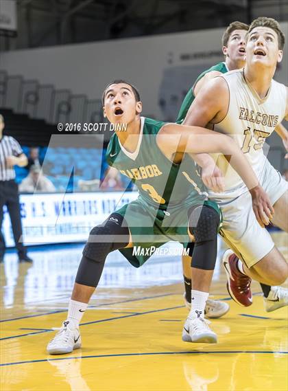 Thumbnail 1 in Scotts Valley vs Harbor (Santa Cruz Warriors Invitational Tournament) photogallery.