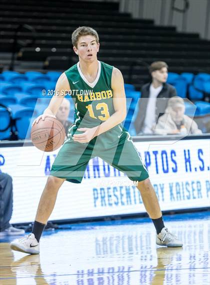 Thumbnail 3 in Scotts Valley vs Harbor (Santa Cruz Warriors Invitational Tournament) photogallery.