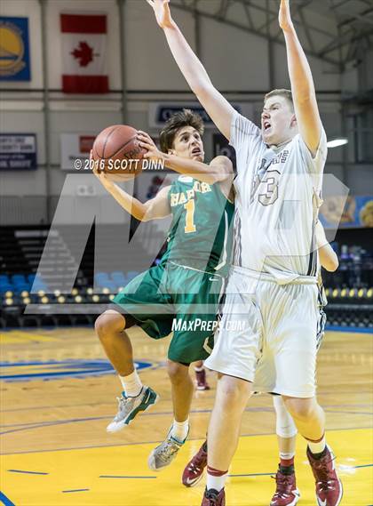 Thumbnail 2 in Scotts Valley vs Harbor (Santa Cruz Warriors Invitational Tournament) photogallery.