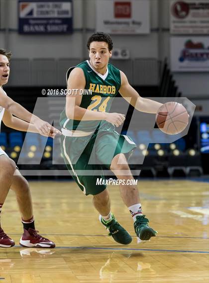Thumbnail 1 in Scotts Valley vs Harbor (Santa Cruz Warriors Invitational Tournament) photogallery.