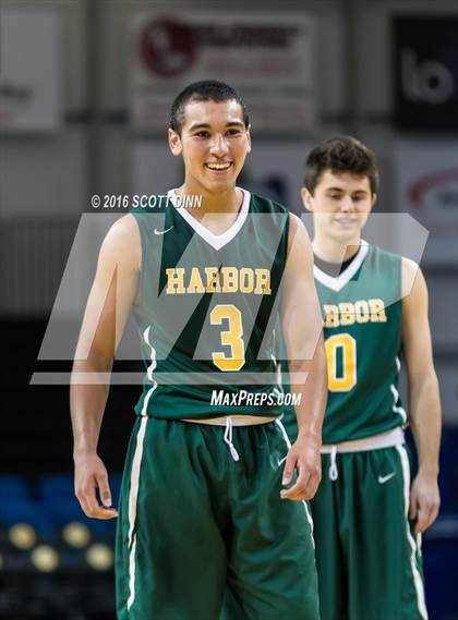 Thumbnail 1 in Scotts Valley vs Harbor (Santa Cruz Warriors Invitational Tournament) photogallery.