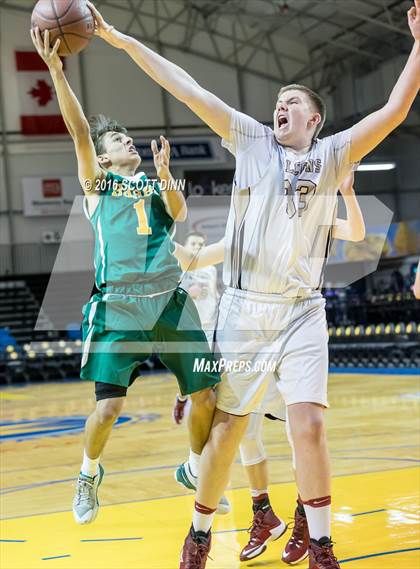 Thumbnail 3 in Scotts Valley vs Harbor (Santa Cruz Warriors Invitational Tournament) photogallery.