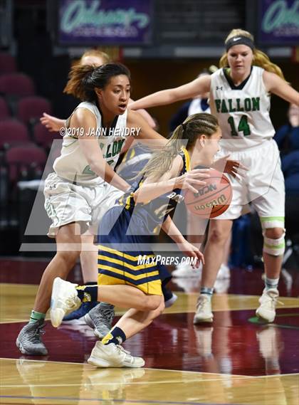 Thumbnail 1 in Churchill County vs. Boulder City (NIAA 3A Semifinal) photogallery.
