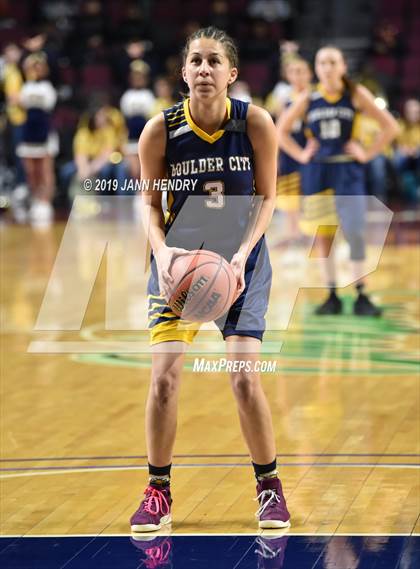 Thumbnail 1 in Churchill County vs. Boulder City (NIAA 3A Semifinal) photogallery.