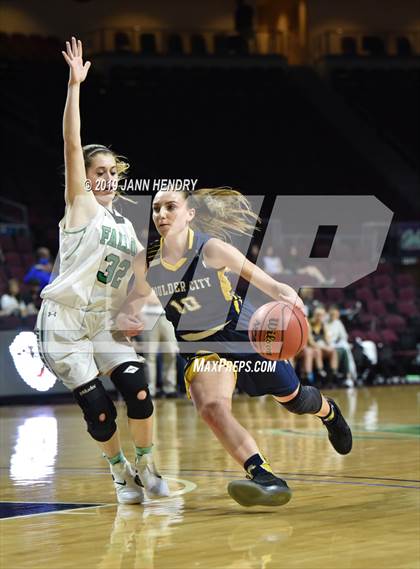 Thumbnail 3 in Churchill County vs. Boulder City (NIAA 3A Semifinal) photogallery.