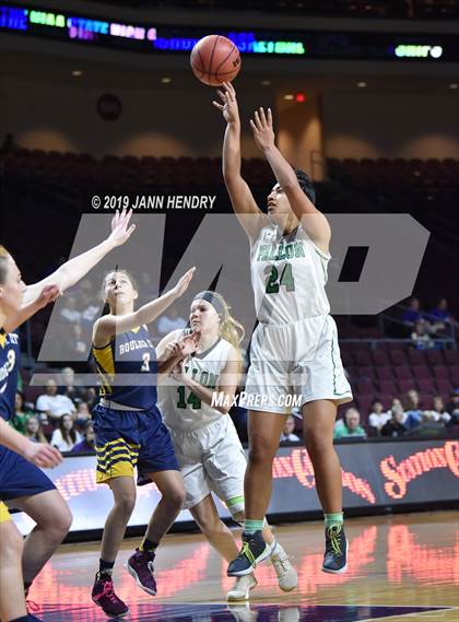 Thumbnail 3 in Churchill County vs. Boulder City (NIAA 3A Semifinal) photogallery.