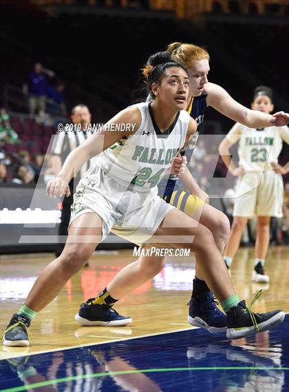 Thumbnail 3 in Churchill County vs. Boulder City (NIAA 3A Semifinal) photogallery.