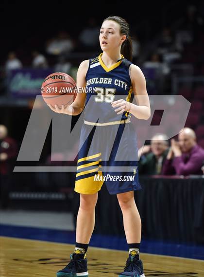 Thumbnail 3 in Churchill County vs. Boulder City (NIAA 3A Semifinal) photogallery.