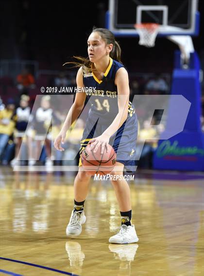 Thumbnail 3 in Churchill County vs. Boulder City (NIAA 3A Semifinal) photogallery.