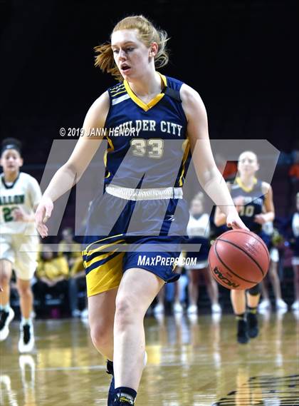 Thumbnail 2 in Churchill County vs. Boulder City (NIAA 3A Semifinal) photogallery.