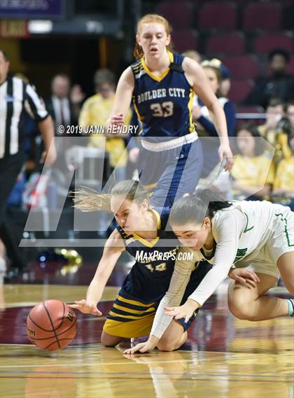 Thumbnail 3 in Churchill County vs. Boulder City (NIAA 3A Semifinal) photogallery.
