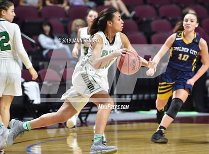Thumbnail 3 in Churchill County vs. Boulder City (NIAA 3A Semifinal) photogallery.