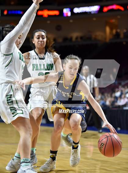 Thumbnail 2 in Churchill County vs. Boulder City (NIAA 3A Semifinal) photogallery.