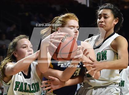 Thumbnail 2 in Churchill County vs. Boulder City (NIAA 3A Semifinal) photogallery.