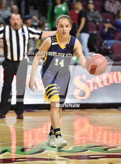Thumbnail 2 in Churchill County vs. Boulder City (NIAA 3A Semifinal) photogallery.
