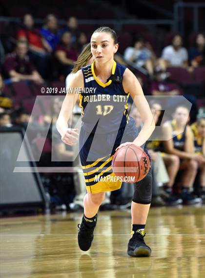 Thumbnail 2 in Churchill County vs. Boulder City (NIAA 3A Semifinal) photogallery.
