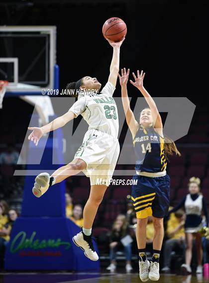 Thumbnail 1 in Churchill County vs. Boulder City (NIAA 3A Semifinal) photogallery.