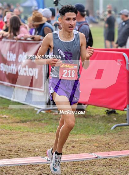 Thumbnail 1 in CIF Central Section Cross Country Championships (Boys D2 Race) photogallery.