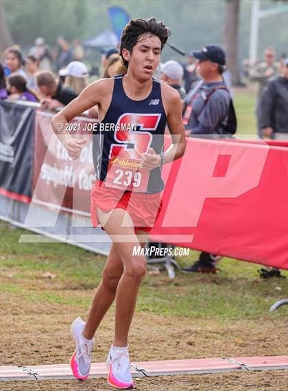 Thumbnail 2 in CIF Central Section Cross Country Championships (Boys D2 Race) photogallery.
