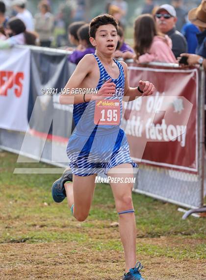 Thumbnail 2 in CIF Central Section Cross Country Championships (Boys D2 Race) photogallery.