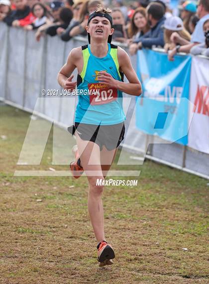 Thumbnail 1 in CIF Central Section Cross Country Championships (Boys D2 Race) photogallery.