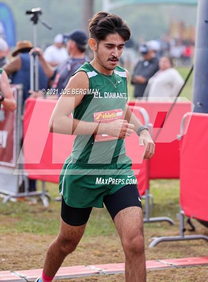 Thumbnail 3 in CIF Central Section Cross Country Championships (Boys D2 Race) photogallery.