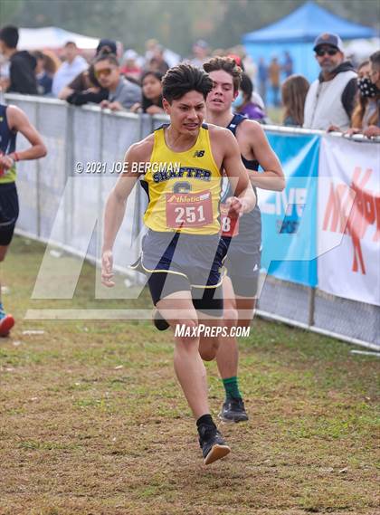 Thumbnail 2 in CIF Central Section Cross Country Championships (Boys D2 Race) photogallery.