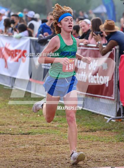 Thumbnail 1 in CIF Central Section Cross Country Championships (Boys D2 Race) photogallery.
