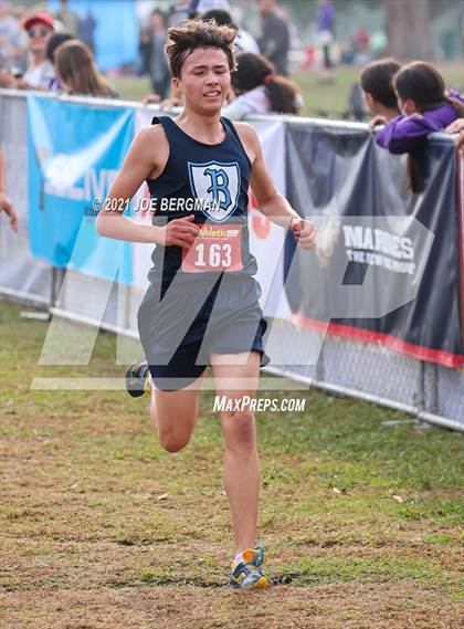 Thumbnail 1 in CIF Central Section Cross Country Championships (Boys D2 Race) photogallery.